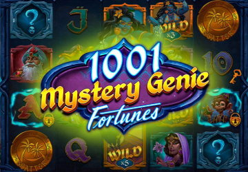 Слот 1001 Mystery Genie Fortunes в казино Пинко